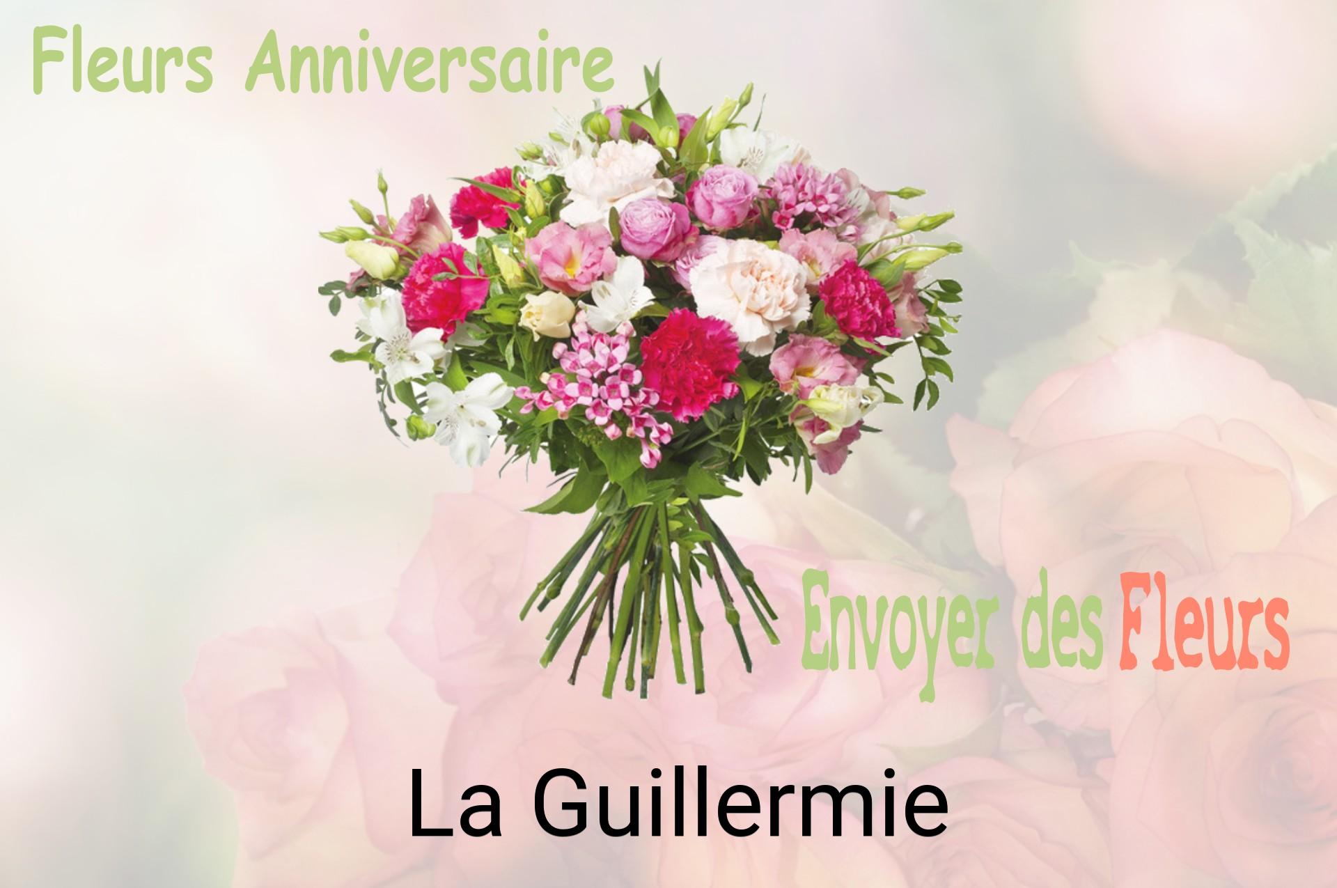 Bouquet de fleurs d’anniversaire livré à La Guillermie